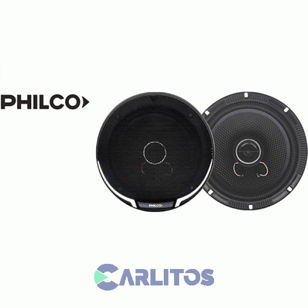 Parlantes Para Automóvil Philco 250 Watts - 2 Vías - 6.5" Spo-2765