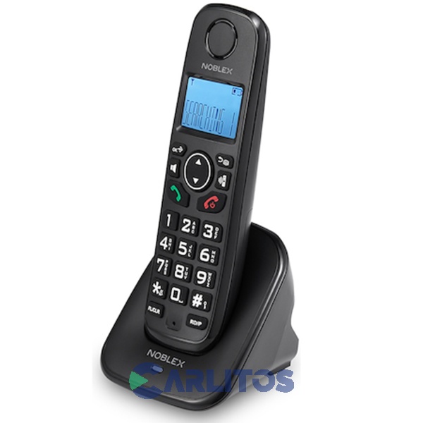 Telefono Inalambrico Noblex Id De Llamadas Negro Ndt-6000d
