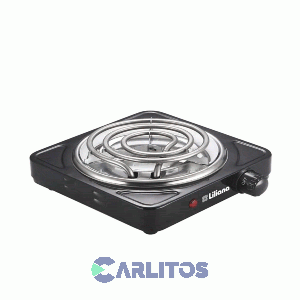 Anafe Portatil Electrico Liliana Negro 1100 Watts - 1 Hornalla AA911