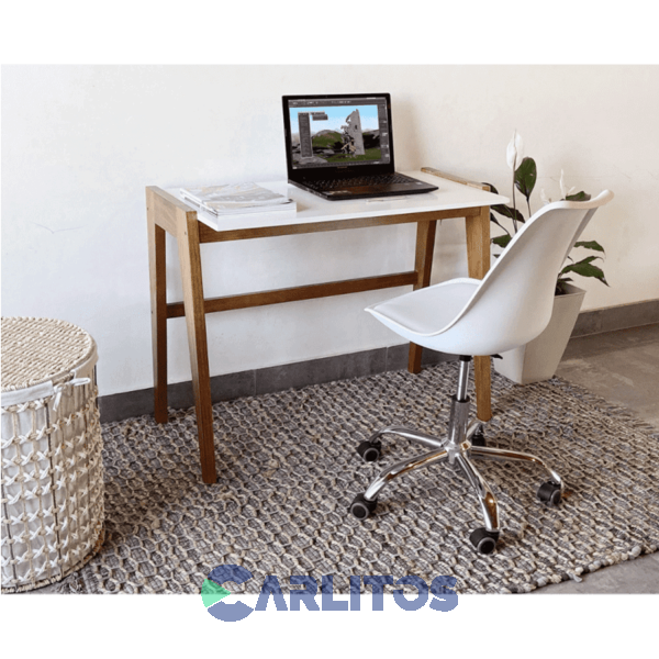 Mesa Home-Office Mobilia 5048 Pino Macizo Ambar