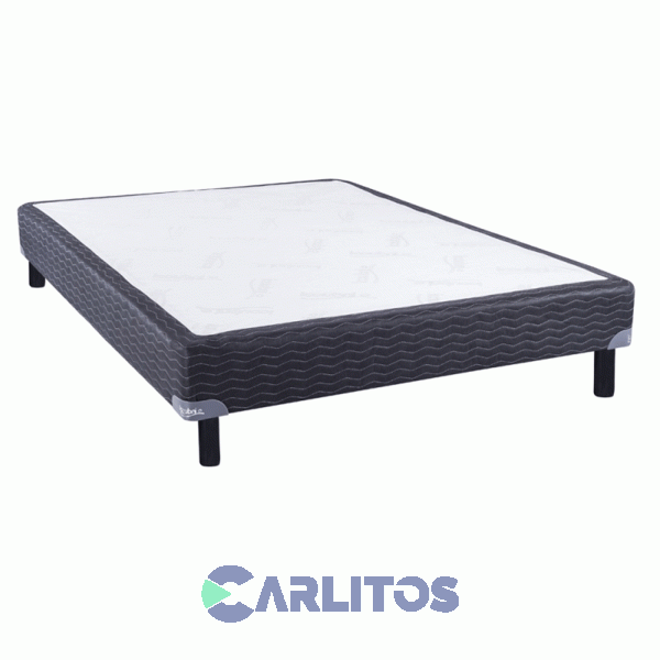 Box Inducol 1.40 X 1.90 Mts Riviera Jackard