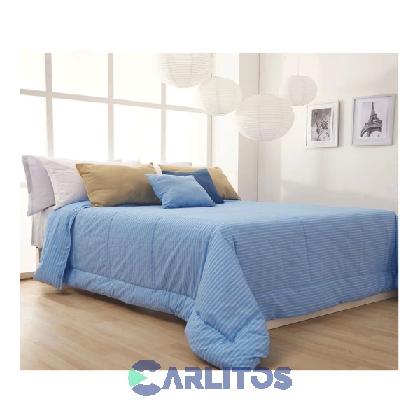 Acolchado Plumón Sintético Inspira Casablanca Super King Size