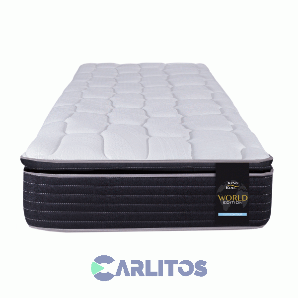 Colchón Resorte King Koil 0.90 X 1.90 Mts Adelle Pt
