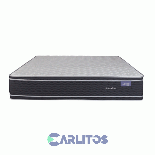 Colchón Poliéster Inducol 1.40 X 1.90 Mts Nimbus Firm