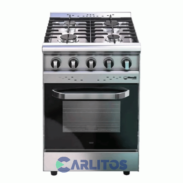 Cocina A Gas Industrial Morelli 55 CM Acero Inoxidable 16045