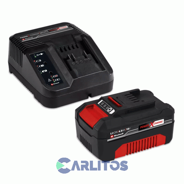 Kit Cargador Y Batería Einhell 18 V 4.0 AH