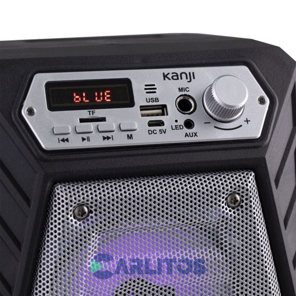Parlante Portatil Con Bluetooth Y Bateria Kanji Kj-Dance