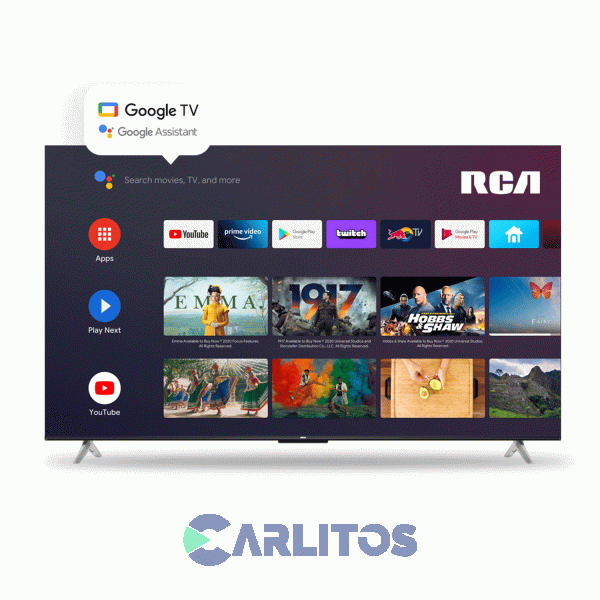 Smart TV Led 55" 4K Ultra HD Rca Con Google TV G55p6uhd-f