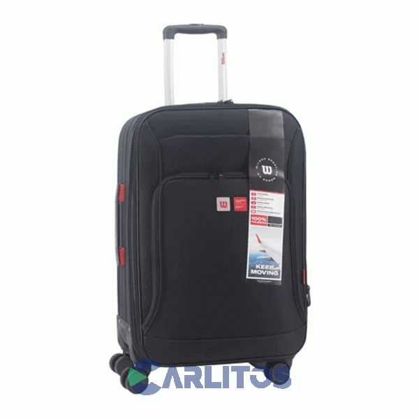 Valija 28" 4 Ruedas Giratoria. Wilson 65.1755N/4 Negro