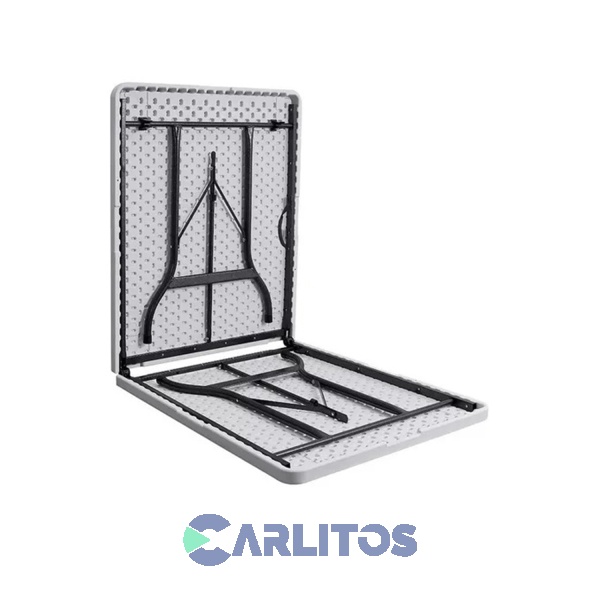 Mesa Plegable Multiuso Con Estructura De Acero 1.50 Mts Outdors M150