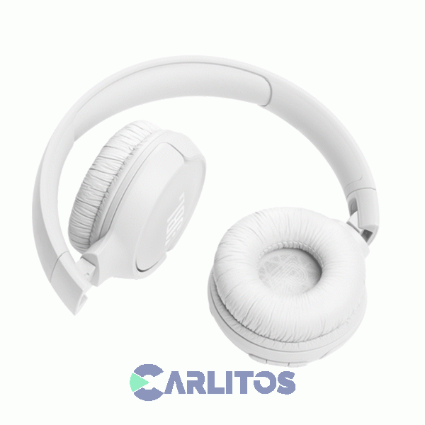 Auricular Vincha Jbl Con Bluetooth Tune T520Bt Jblt520btwhtam Blanco