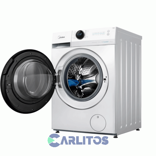 Lavarropa Carga Frontal Midea Inverter 8 KG - 1400 Rpm Blanco Mf200w80wb/w-a1