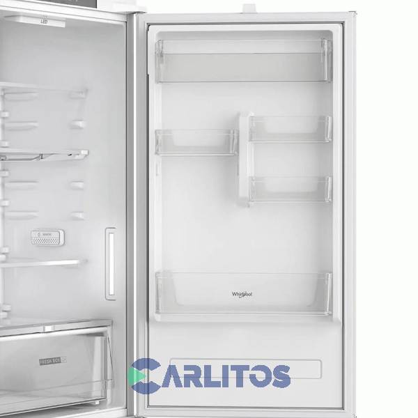 Heladera No Frost Whirpool Combi Inverter 244 Litros Blanca Paneable Wre44bk