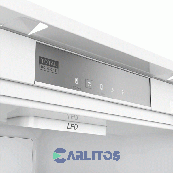 Heladera No Frost Whirpool Combi Inverter 244 Litros Blanca Paneable Wre44bk