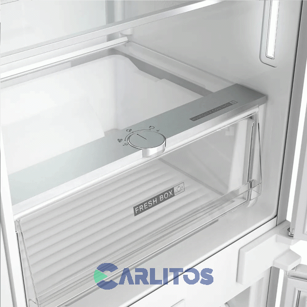 Heladera No Frost Whirpool Combi Inverter 244 Litros Blanca Paneable Wre44bk