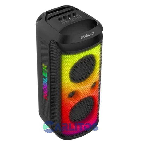 Parlante Torre Noblex Con Bluetooth Y Bateria 5200 Watts Rms Mnx1600