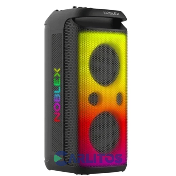 Parlante Torre Noblex Con Bluetooth Y Bateria 5200 Watts Rms Mnx1600