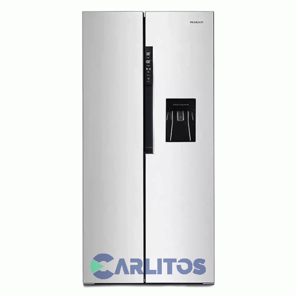 Heladera No Frost Side By Side Peabody 554 Litros Acero Inoxidable Inverter Pe-sbs606inv
