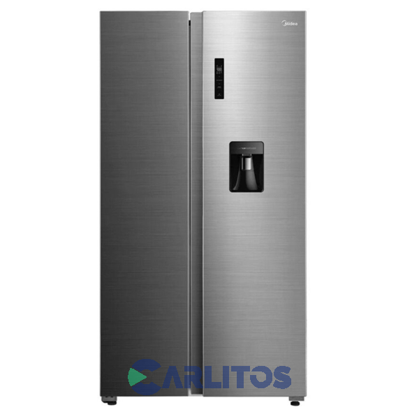 Heladera No Frost Side By Side Midea Inverter 521 Litros Acero Inoxid Mdrs710fge46adw