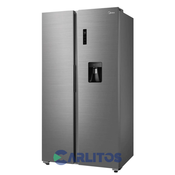 Heladera No Frost Side By Side Midea Inverter 521 Litros Acero Inoxid Mdrs710fge46adw