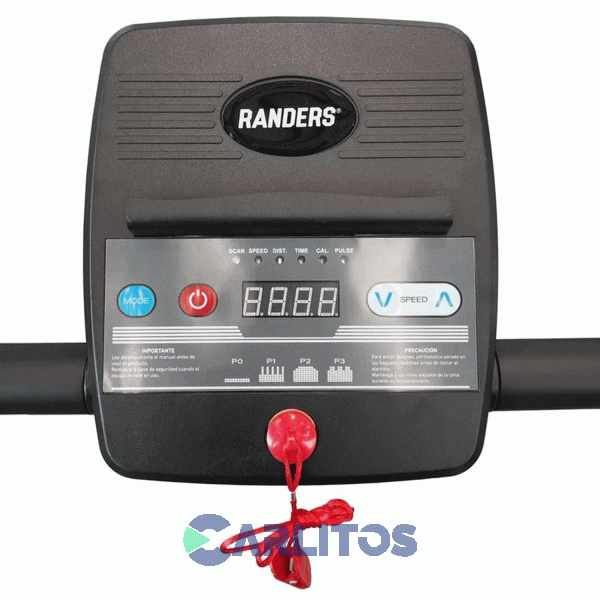 Fitness Cinta Motorizada 1 Hp Inclinación Manual Randers