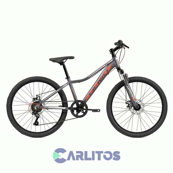Bicicleta Olmo Todo Terreno Rod.24" Whis Negro/Gris