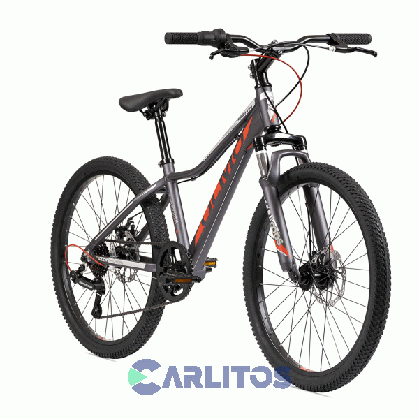Bicicleta Olmo Todo Terreno Rod.24" Whis Negro/Gris