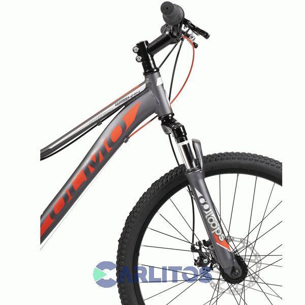 Bicicleta Olmo Todo Terreno Rod.24" Whis Negro/Gris