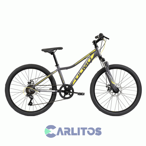 Bicicleta Olmo Todo Terreno Rod.24" Whis Negro/ Amarillo