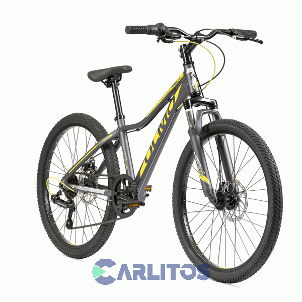 Bicicleta Olmo Todo Terreno Rod.24" Whis Negro/ Amarillo