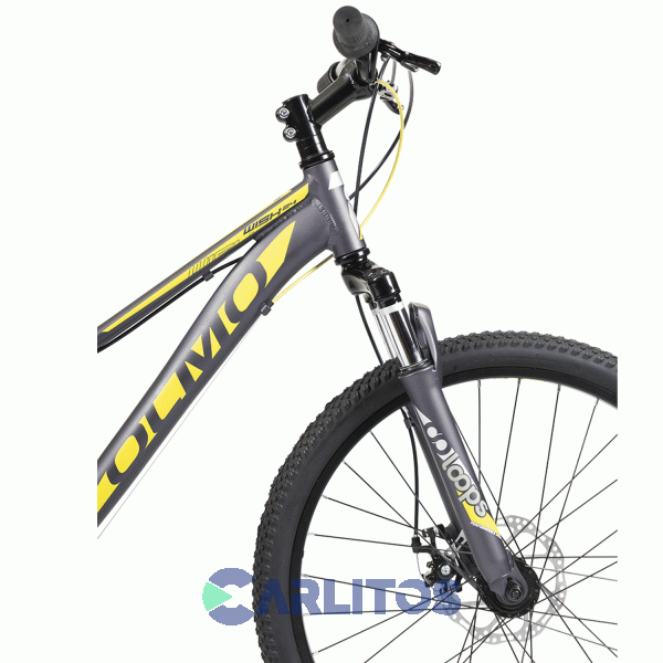 Bicicleta Olmo Todo Terreno Rod.24" Whis Negro/ Amarillo