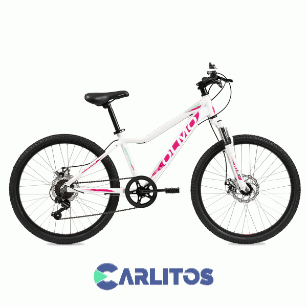Bicicleta Olmo Todo Terreno R 24 Safari 240 Blanco/ Fucsia