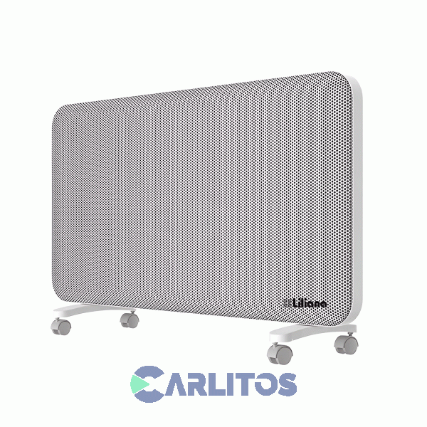 Estufa Panel Radiante Lilliana Inverter 2000 Watts 2 En 1 Silverwhite