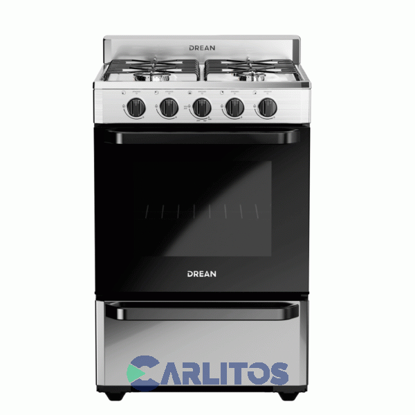 Cocina A Gas Drean 56 CM Acero Inoxidable Multigas Cd5602ai0