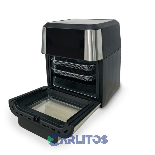 Freidora De Aire Fryer Digital Acero Inoxidable Steel Home Af12lo-sh