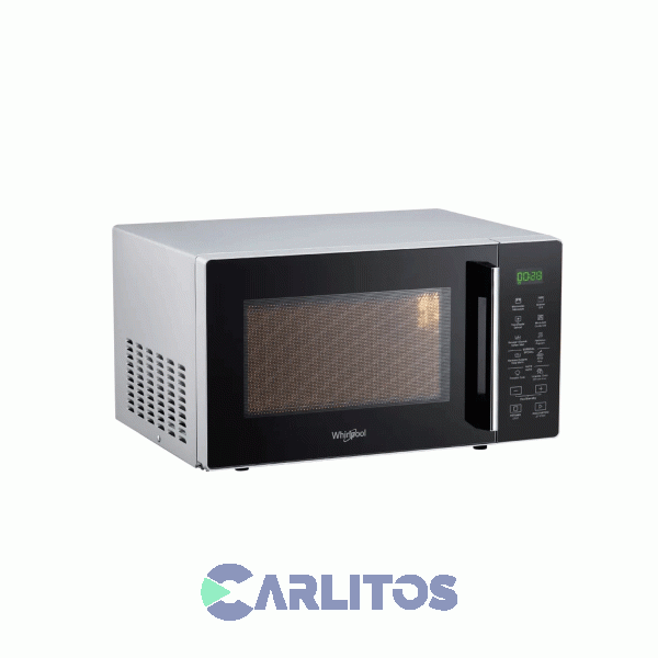 Microondas Digital Con Grill Whirlpool 25 Litros Silver Wms25bs