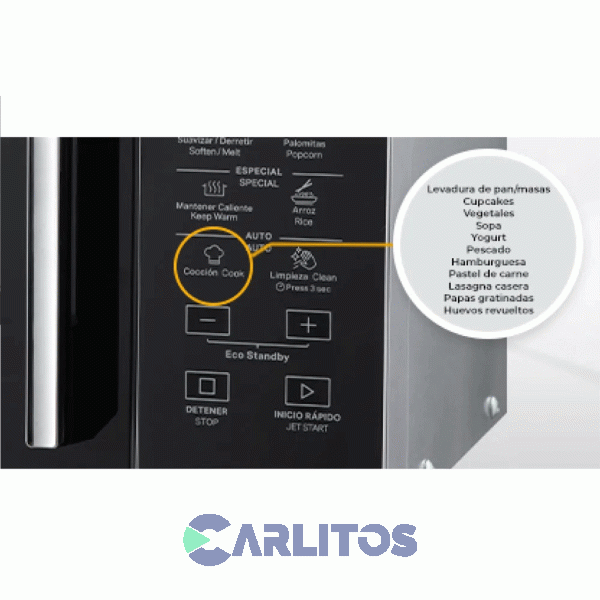 Microondas Digital Con Grill Whirlpool 25 Litros Silver Wms25bs