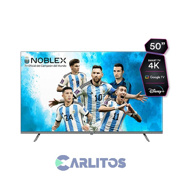 Smart TV Led 50" 4K Ultra HD Noblex  Smart Con Google Ndr50x8580