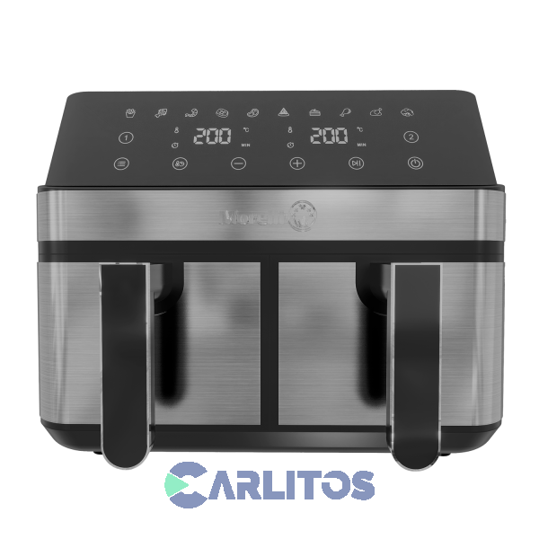 Freidora de Aire Fryer Morelli Fritello Duo Digital Acero Inoxidable 700300