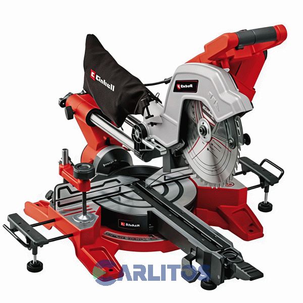 Sierra Ingletadora Telescopica Einhell 1800 Watts - 4800 Rpm Te-sm 10 L Dual