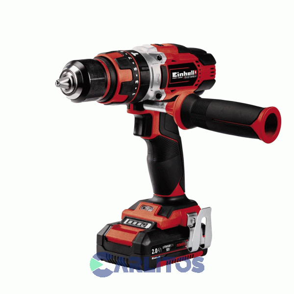 Taladro Atornillador Einhell 13 Mm Inalambrico 18 V En Kit Te-cd 18/48 Li-i (2 X 2.0Ah)