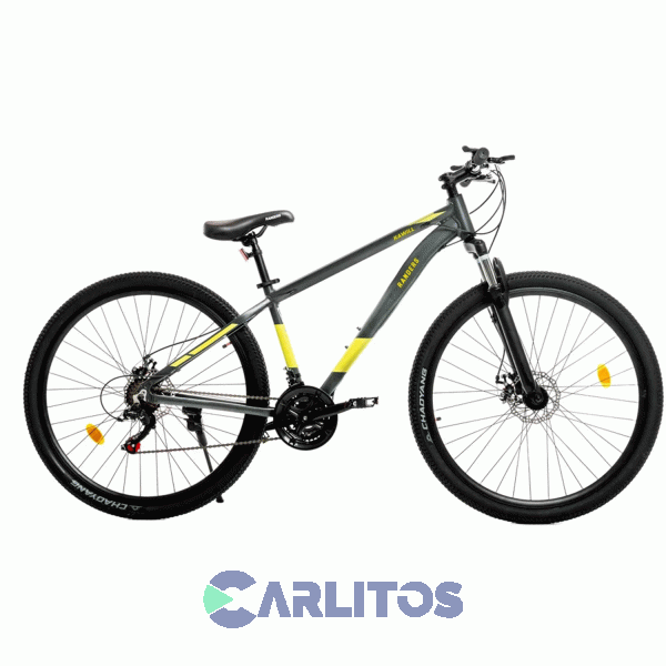 Bicicleta Randers Todo Terreno R 29" Kawill Bke-29-Lb - Talle L Verde y Amarillo