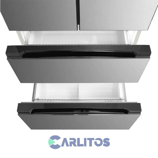 Heladera No Frost Side By Side Midea 470 Litros Inverter  Acero IRf-f17xar1