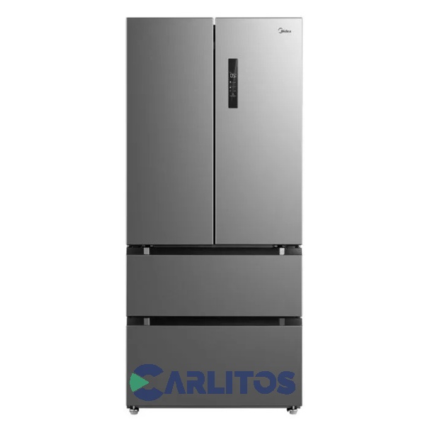 Heladera No Frost Side By Side Midea 470 Litros Inverter  Acero IRf-f17xar1