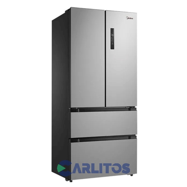 Heladera No Frost Side By Side Midea 470 Litros Inverter  Acero IRf-f17xar1