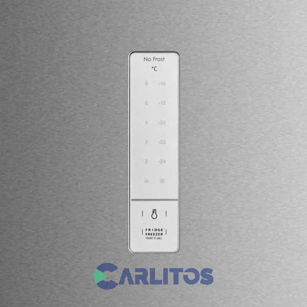 Freezer Vertical No Frost Acero Inoxidable 230 Litros Midea Ff-ec8sar1