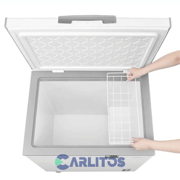 Freezer Horizontal Midea 194 Litros Inverter Blanco  Mdrc284fze01