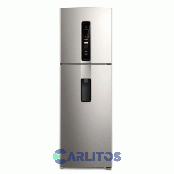 Heladera No Frost Electrolux Inverter 424 Litros Gris Plata Iw45s