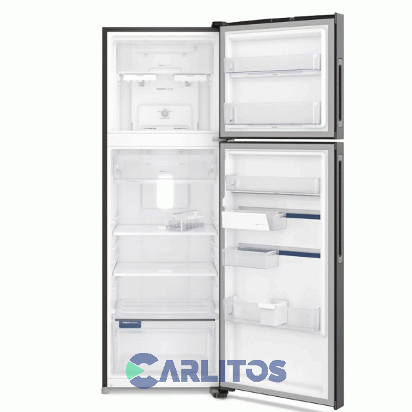 Heladera No Frost Electrolux Inverter 424 Litros Gris Plata Iw45s