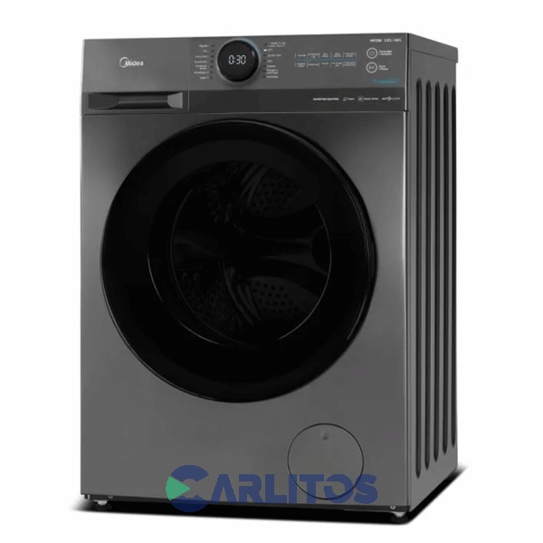 Lavasecarropa Midea Inverter 12+8 kg -1400 RPM Gris Mf200d120b/t-a1